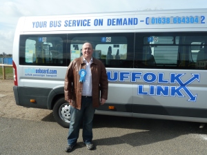 I battled to bring the Suffolk Link Community Bus cover to Lakenheath & parts of Row Heath, now for the rest!